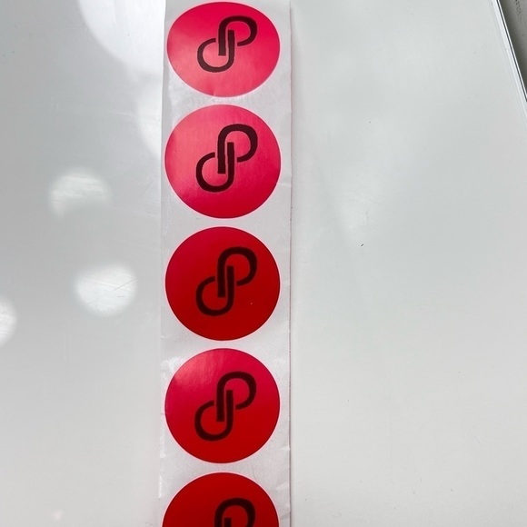 100 poshmark stickers| stickers round stickers fo poshmark sellers NWT - Picture 5 of 13